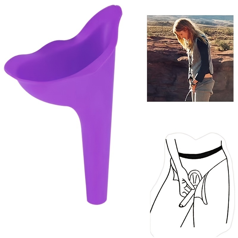 Outdoor Camping Urinal - المحمولة النساء الدائمة مبولة قابلة لإعادة