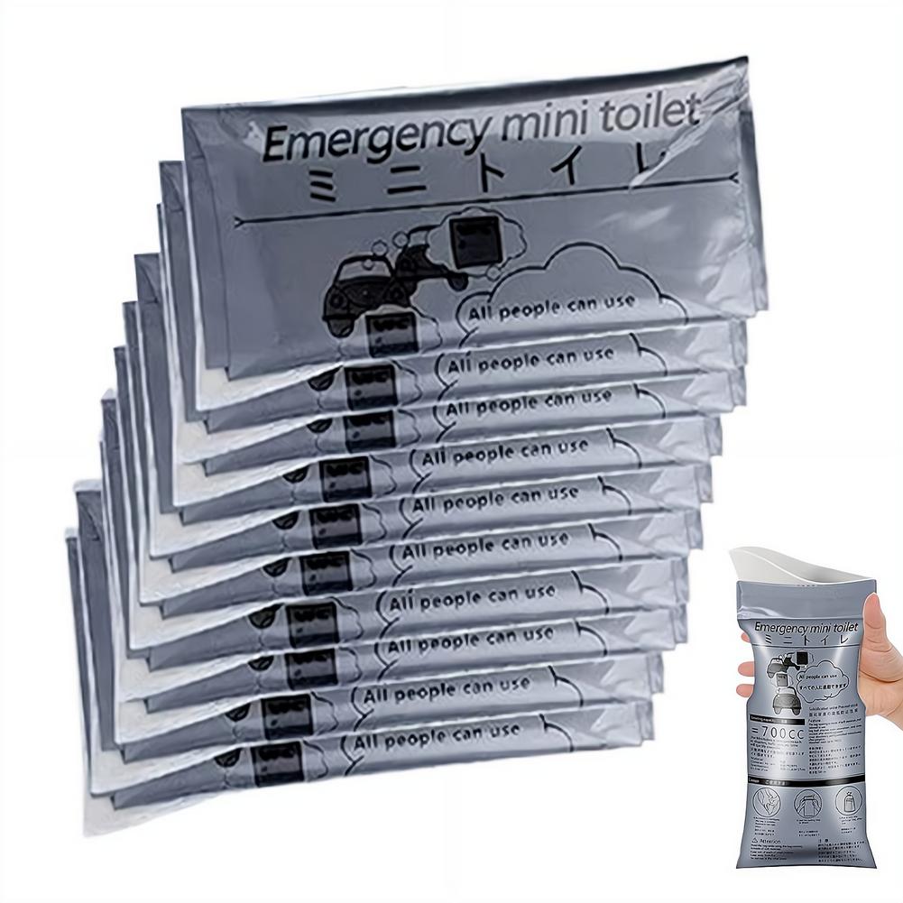 Bivvy Bag Emergency - 10 قطع أكياس بول للطوارئ في