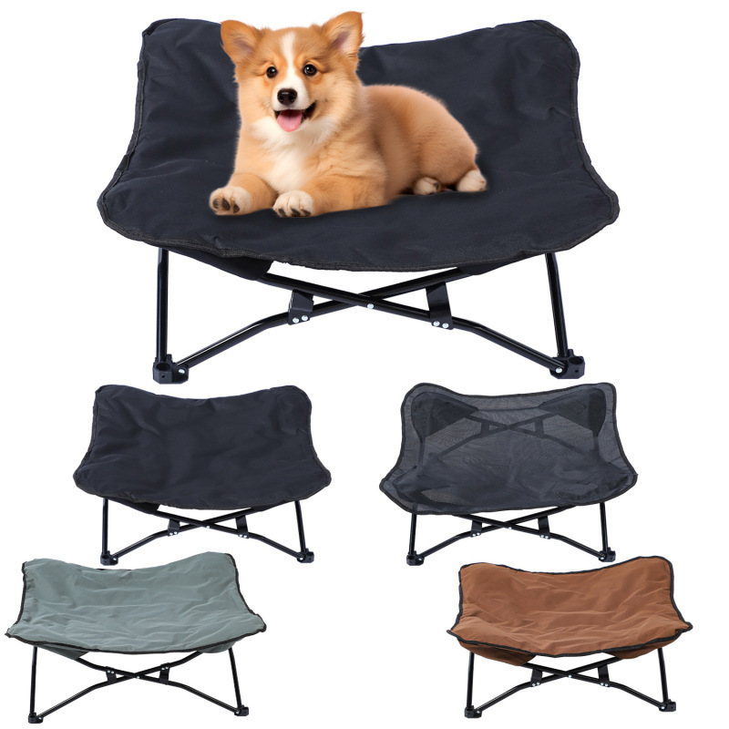 Outdoor Camping Dog Kennel - سرير حيوانات أليفة قابل للطي للاستخدام