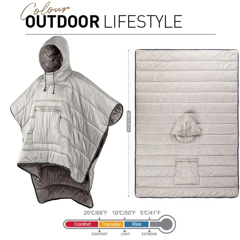 Ultralight Sleeping Bag - حقيبة نوم قطنية خفيفة الوزن يمكن