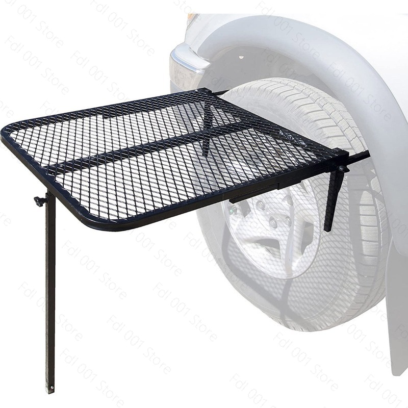 Outdoor Camping Grill - طاولة شواء معدنية قابلة للطي محمولة