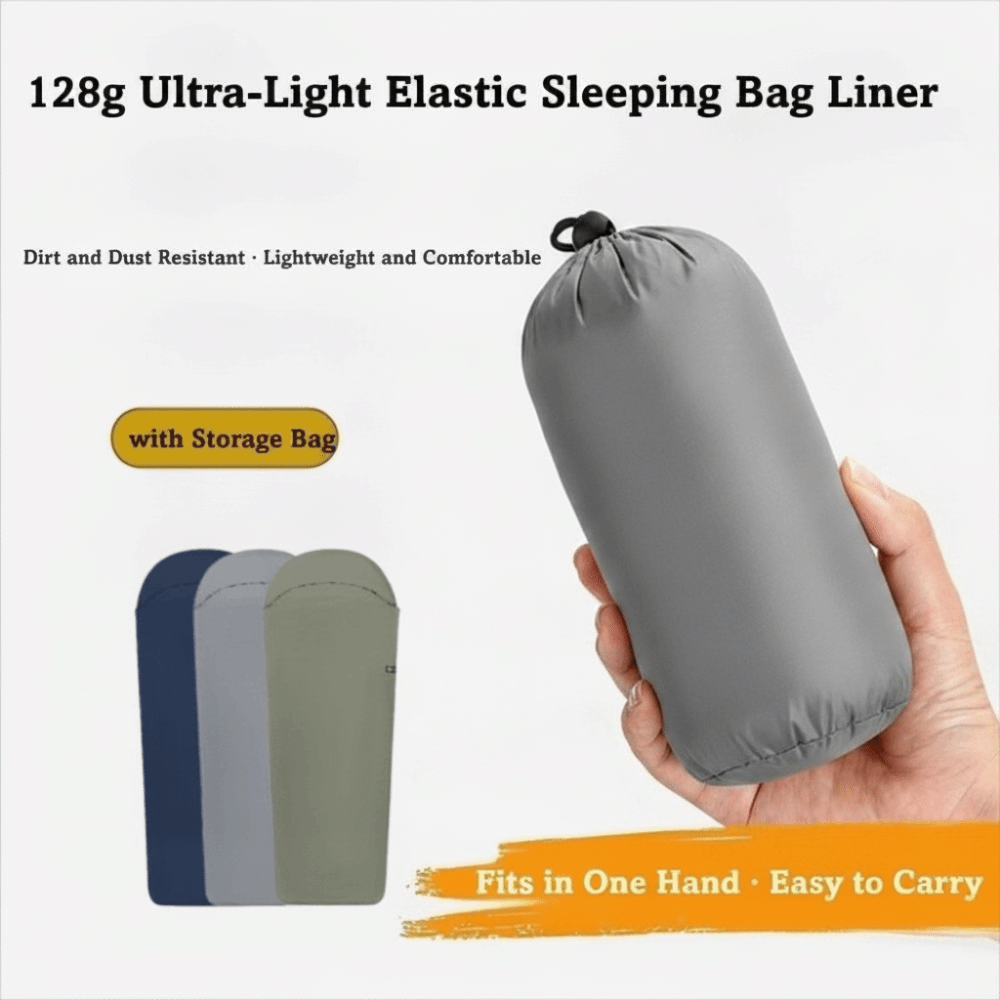 Ultralight Sleeping Bag - بطانة داخلية لحقيبة النوم المحمولة، مقاس