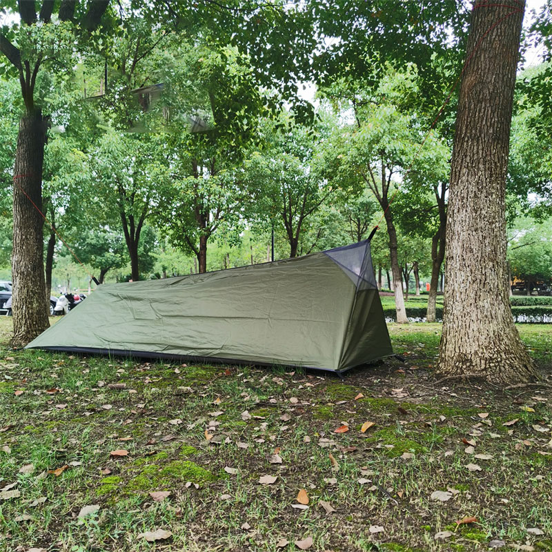 Ultralight Sleeping Bag - خيمة نوم لشخص واحد بدون أعمدة،