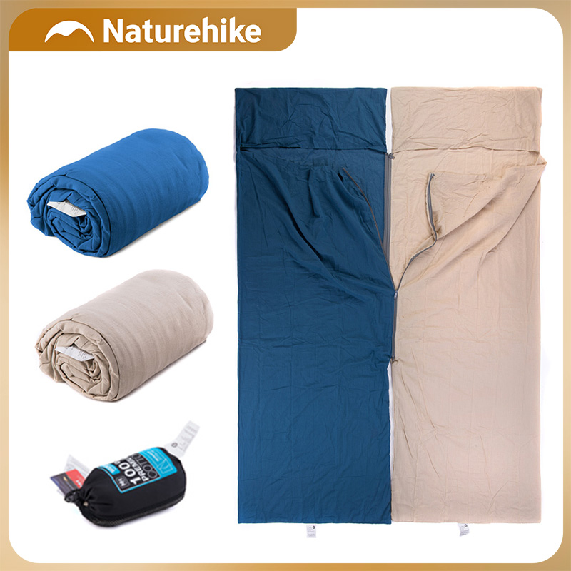 Ultralight Sleeping Bag - بطانة كيس نوم من القطن بالكامل