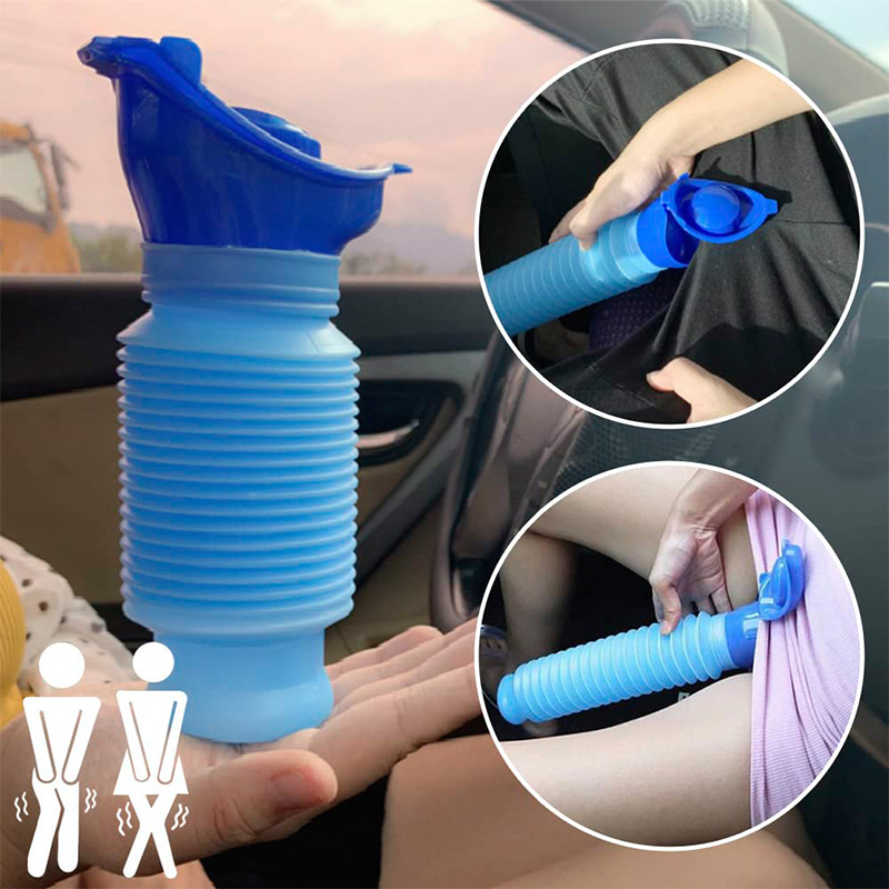 Outdoor Camping Urinal - 750 مللي المحمولة الكبار مبولة التخييم