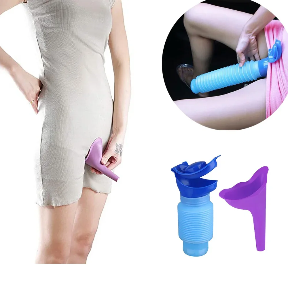 المحمولة 750 مللي البول في اله - مراجعة Outdoor Camping Urinal وسعره