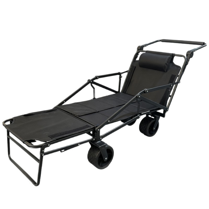 عربة يدوية للاستخدام الخارجي،  - مراجعة Outdoor Camping Recliner وسعره