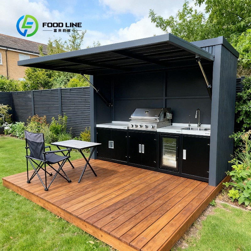 مطبخ متنقل قابل للطي مخصص للاس - مراجعة Kitchen Outdoor Camping وسعره