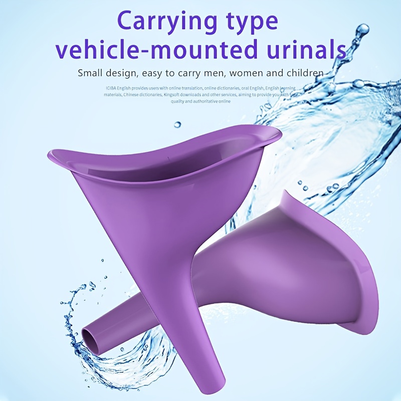 المحمولة النساء الدائمة مبولة  - مراجعة Outdoor Camping Urinal وسعره