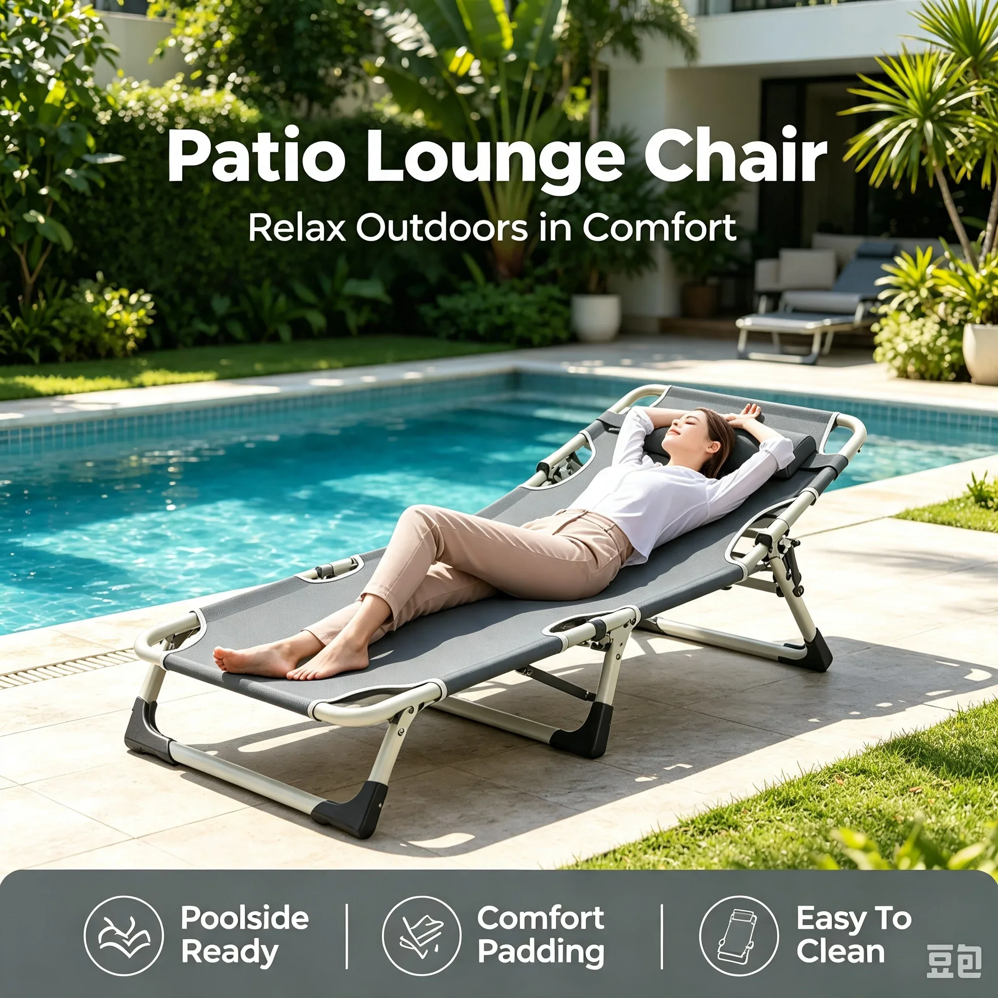 كرسي استرخاء قابل للطي للاستخد - مراجعة Outdoor Camping Recliner وسعره