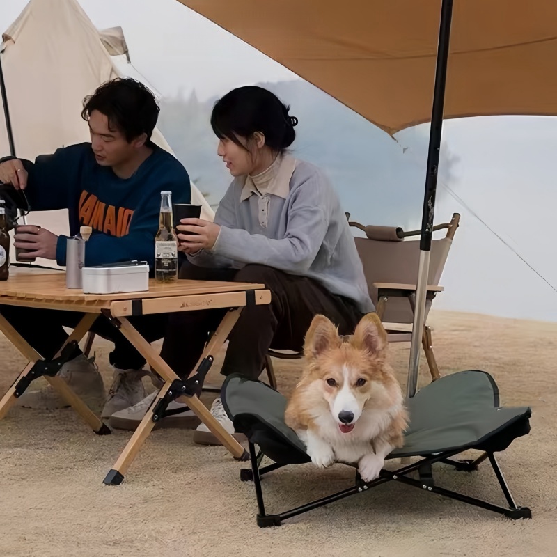 سرير الحيوانات الأليفة التخييم - مراجعة Outdoor Camping Dog Kennel وسعره