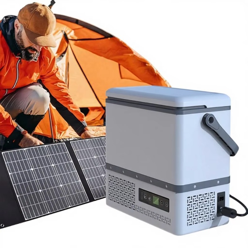 صندوق تبريد جديد يعمل بالطاقة  - مراجعة Outdoor Camping Fridge وسعره