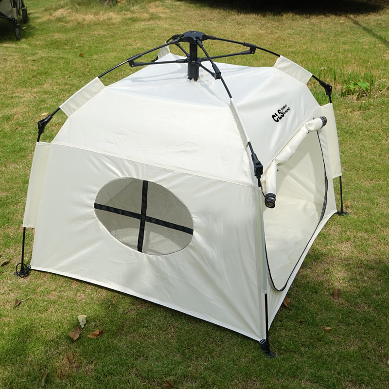 خيمة للحيوانات الأليفة من STLF - مراجعة Outdoor Camping Dog Kennel وسعره