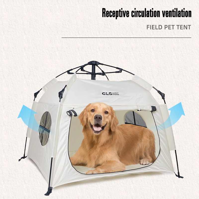 خيمة للحيوانات الأليفة من STLF - مراجعة Outdoor Camping Dog Kennel وسعره