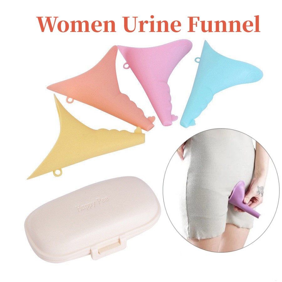 مبولة سيليكون محمولة للنساء ،  - مراجعة Outdoor Camping Urinal وسعره