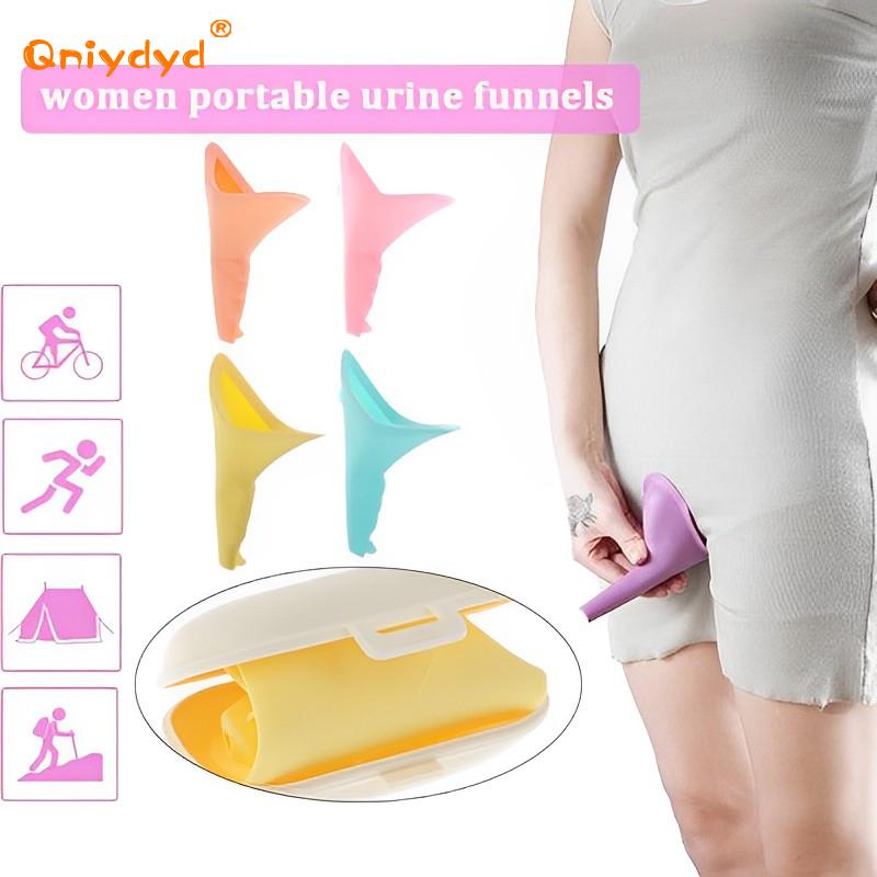 مبولة سيليكون محمولة للنساء ،  - مراجعة Outdoor Camping Urinal وسعره