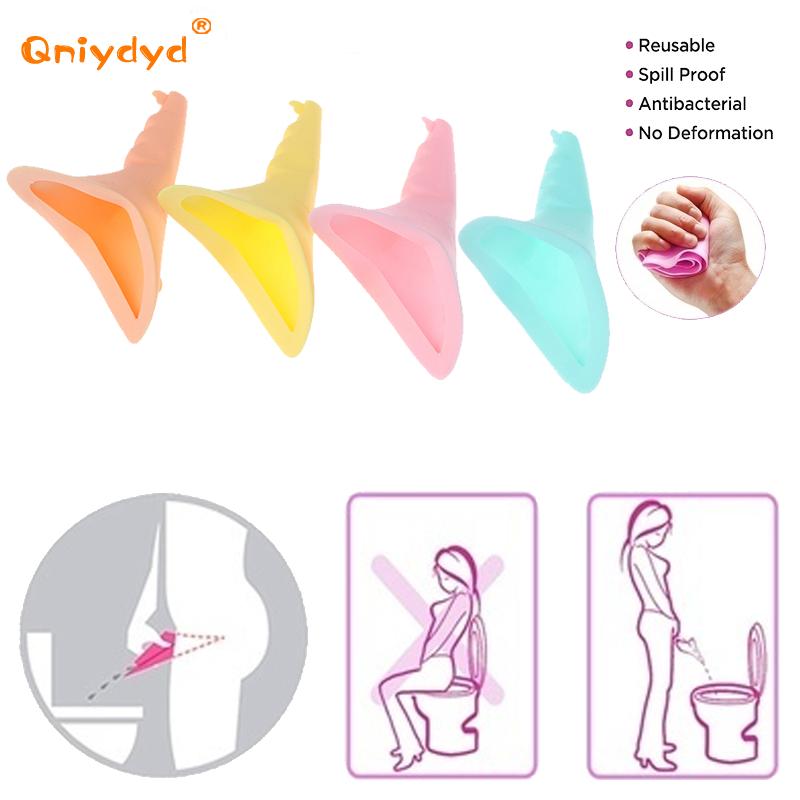 مبولة سيليكون محمولة للنساء ،  - مراجعة Outdoor Camping Urinal وسعره