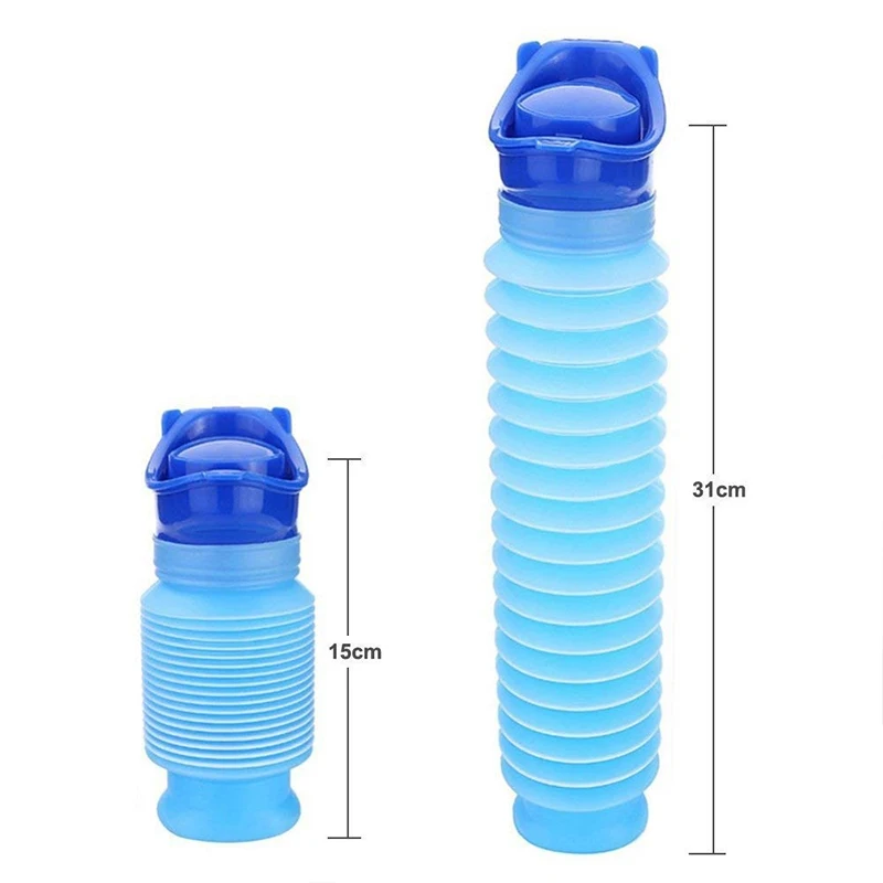 750 مللي المحمولة الدائمة شخ ا - مراجعة Outdoor Camping Urinal وسعره