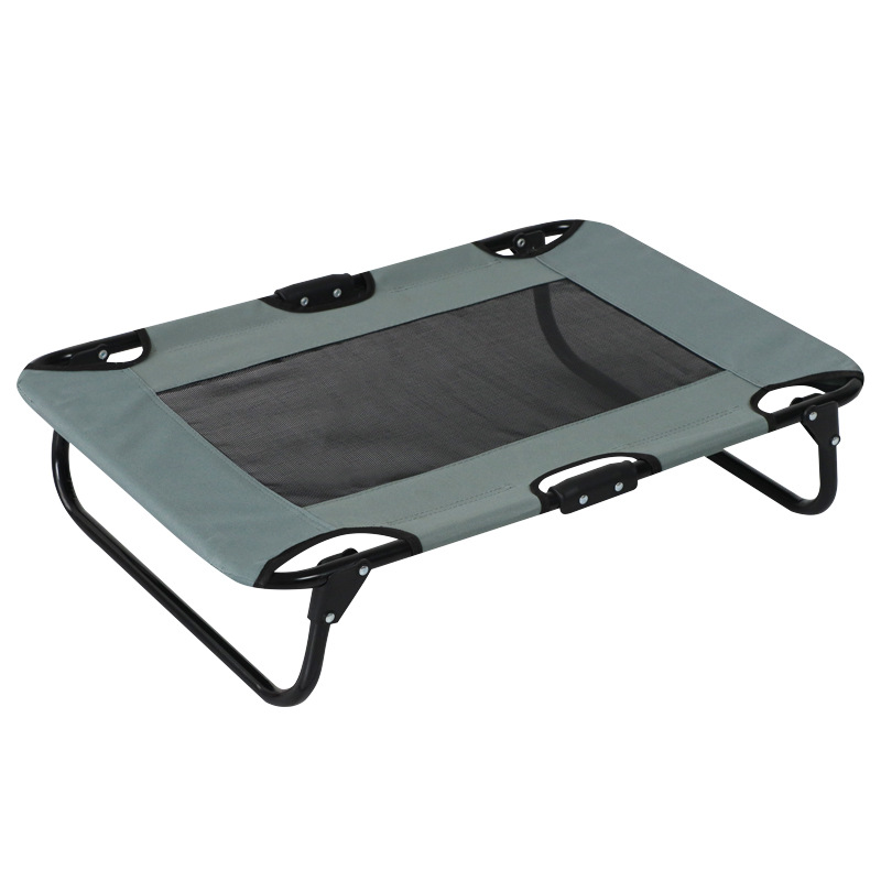 سرير كلاب قابل للطي مرتفع الار - مراجعة Outdoor Camping Dog Kennel وسعره