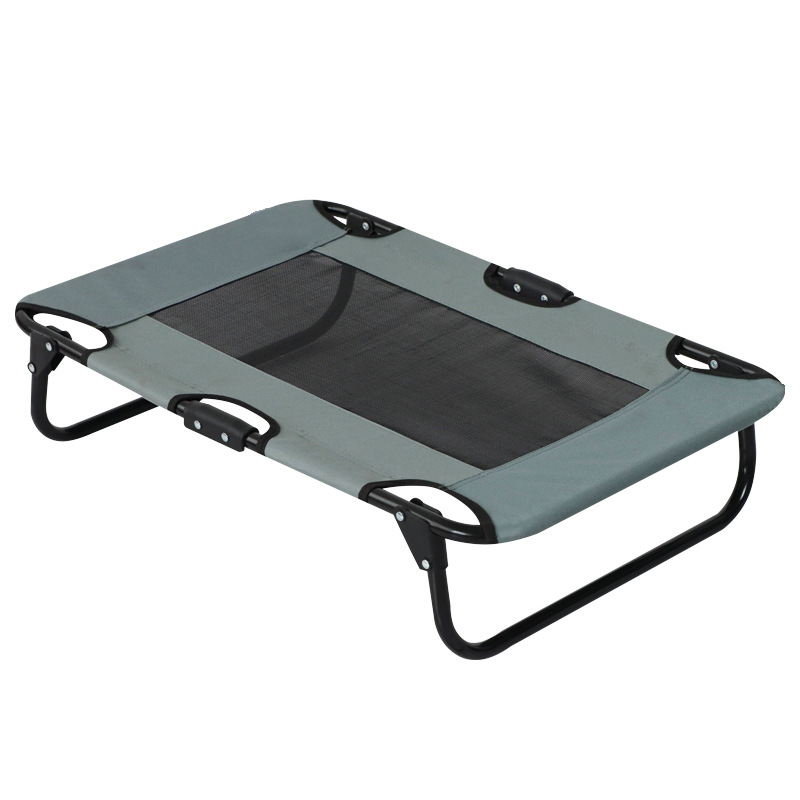 سرير كلاب قابل للطي مرتفع الار - مراجعة Outdoor Camping Dog Kennel وسعره