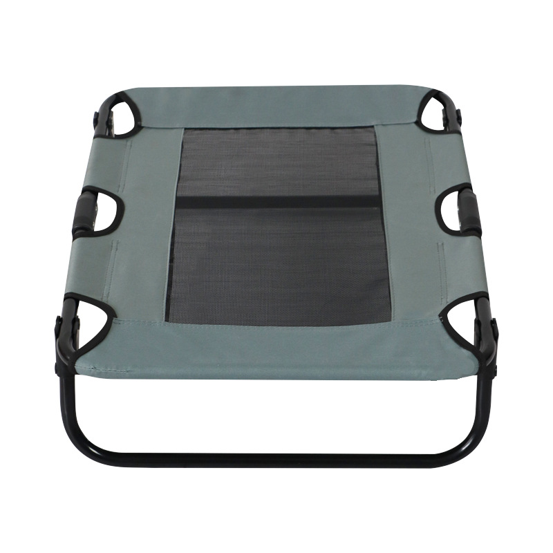 سرير كلاب قابل للطي مرتفع الار - مراجعة Outdoor Camping Dog Kennel وسعره