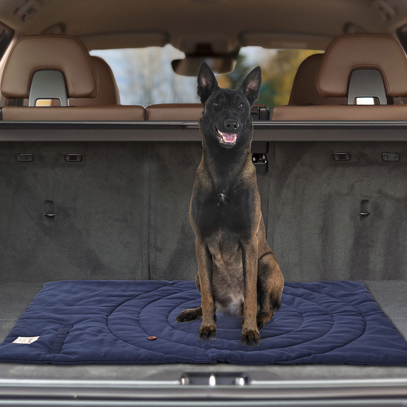 حصيرة الحيوانات الأليفة المحمو - مراجعة Outdoor Camping Dog Kennel وسعره