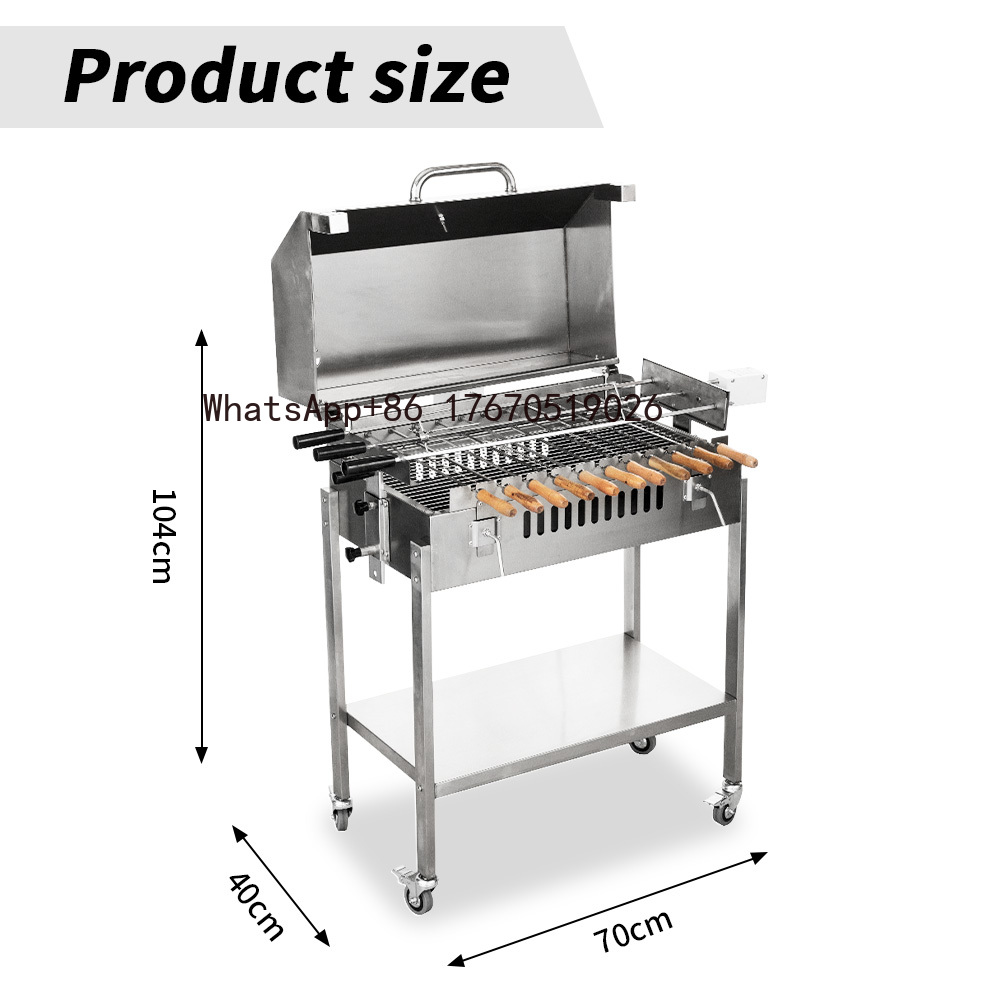 شواية فحم كبيرة حديثة للاستخدا - مراجعة Outdoor Camping Grill وسعره