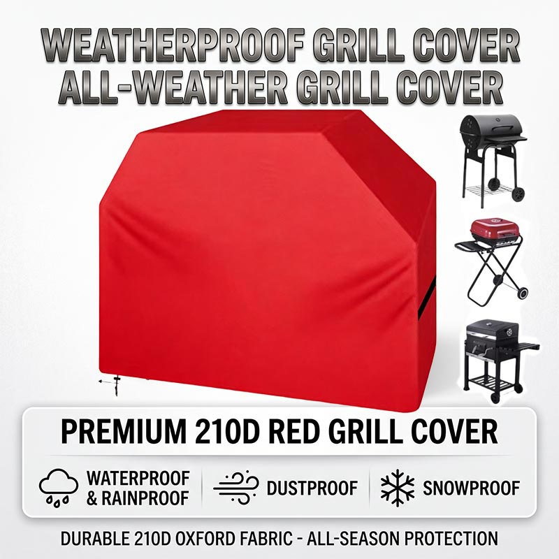غطاء شواء 210D مقاوم للغبار وا - مراجعة Outdoor Camping Grill وسعره