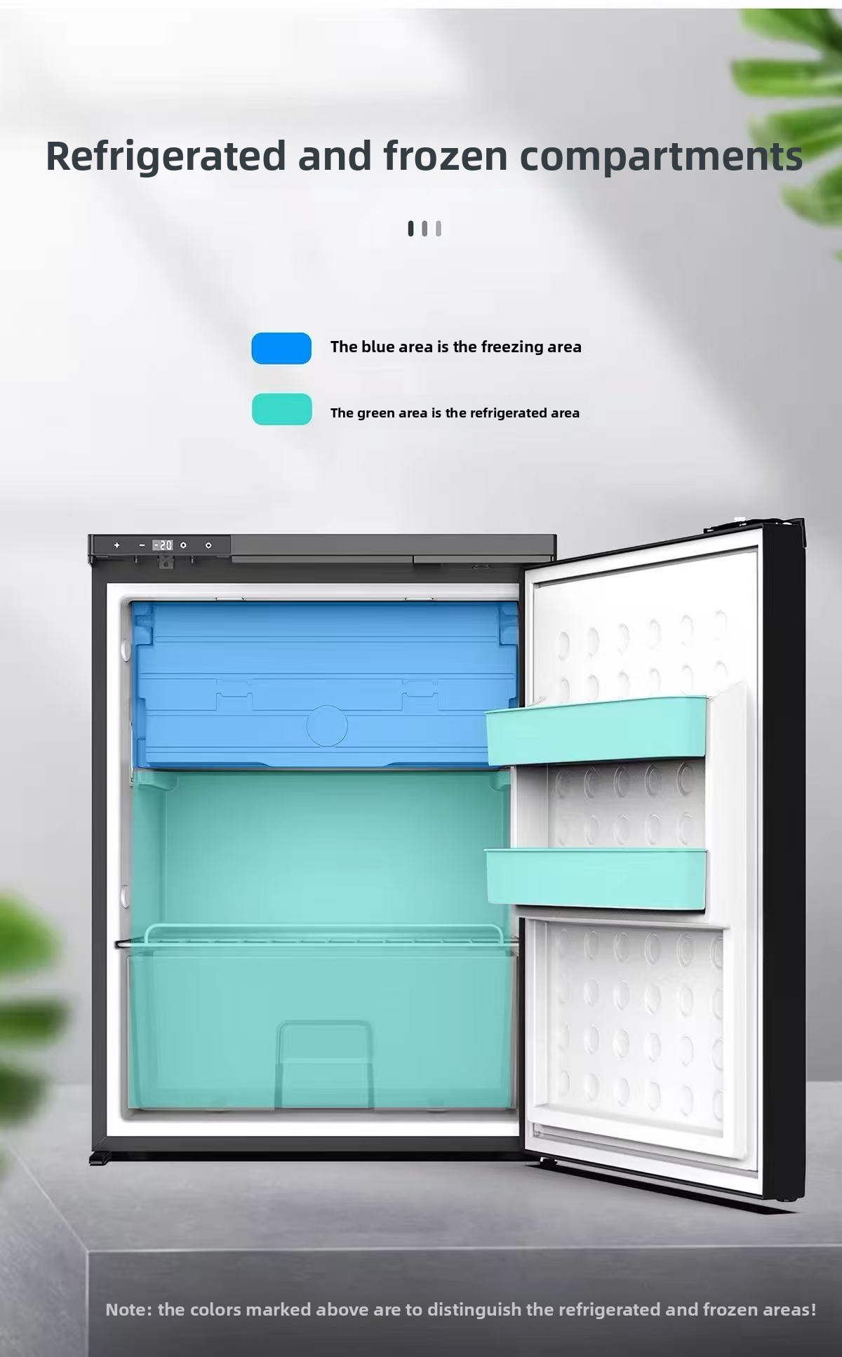ثلاجة فريزر CR50 بقدرة 60 واط  - مراجعة Outdoor Camping Fridge وسعره