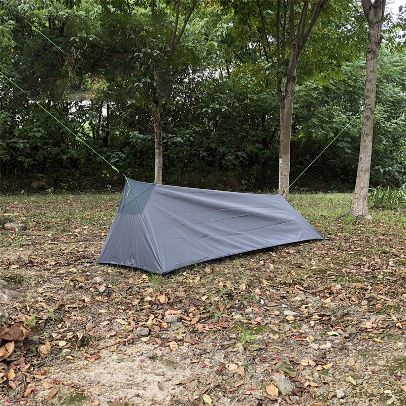 خيمة نوم لشخص واحد بدون أعمدة، - مراجعة Ultralight Sleeping Bag وسعره