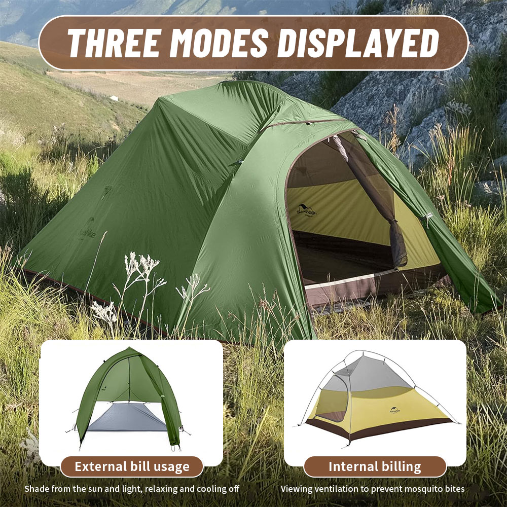 Naturehike سحابة حتى 1 2 3 شخص - مراجعة Ultralight Sleeping Bag وسعره