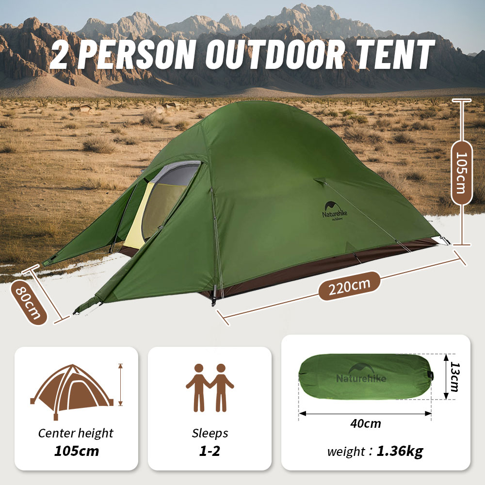 Naturehike سحابة حتى 1 2 3 شخص - مراجعة Ultralight Sleeping Bag وسعره