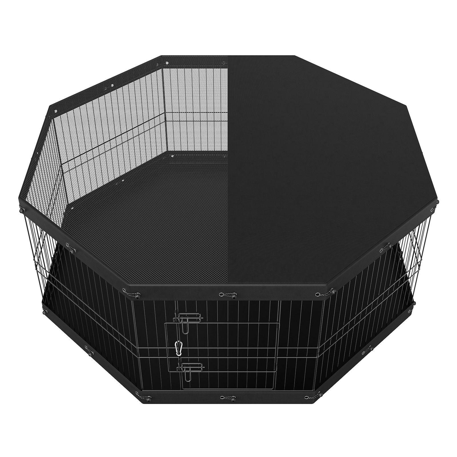 حظيرة للكلاب، 8 ألواح قابلة لل - مراجعة Outdoor Camping Dog Kennel وسعره