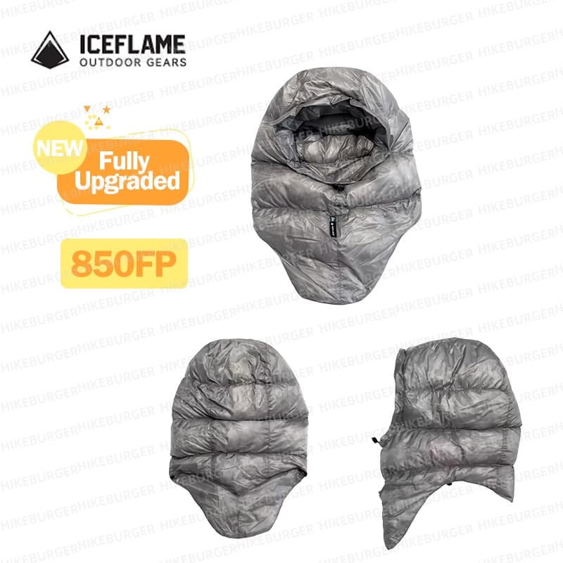 لهب الجليد أسفل هود التخييم في - مراجعة Ultralight Sleeping Bag وسعره