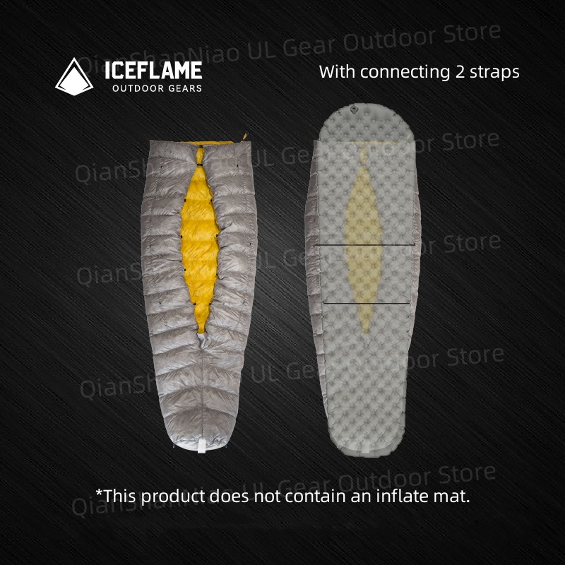 Ice Flame JI NXT 800FP الموميا - مراجعة Ultralight Sleeping Bag وسعره