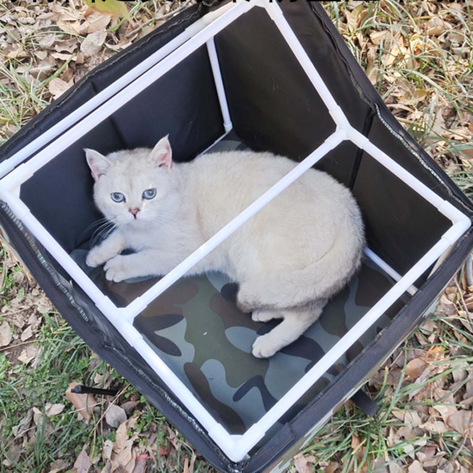 بيت الحيوانات الأليفة الحديدي  - مراجعة Outdoor Camping Dog Kennel وسعره
